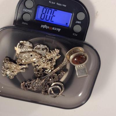Collection of Sterling Silver Jewelry- Approx 30.8 Grams Total Weight (D7)