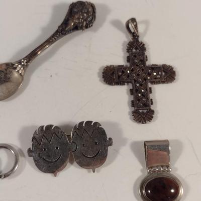 Collection of Sterling Silver Jewelry- Approx 30.8 Grams Total Weight (D7)