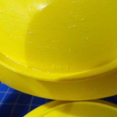 Vintage Tupperware Yellow and Green