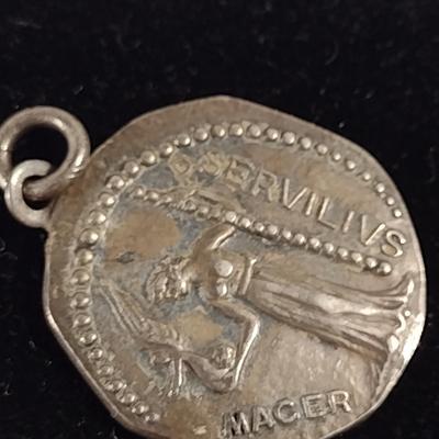Sterling Silver Mason's Medal- Approx 7.5 Grams Total Weight (D8)