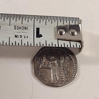 Sterling Silver Mason's Medal- Approx 7.5 Grams Total Weight (D8)