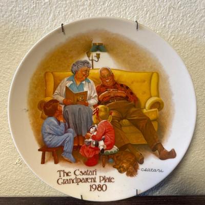 The Csatari Grandparent Plate