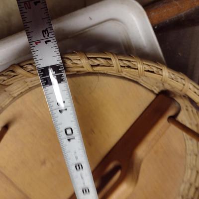 Three Hand Woven Knitting/Household Baskets