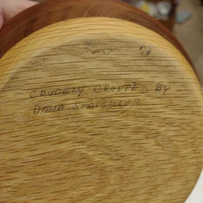 Pair of Turned Wood Bowls by Dana Strickler (Clyde, NC)