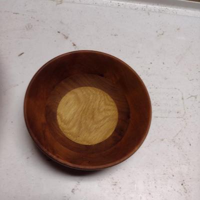 Pair of Turned Wood Bowls by Dana Strickler (Clyde, NC)