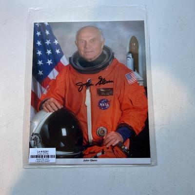 John Glenn Signed photo