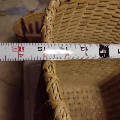 Large, Hand Woven Basket