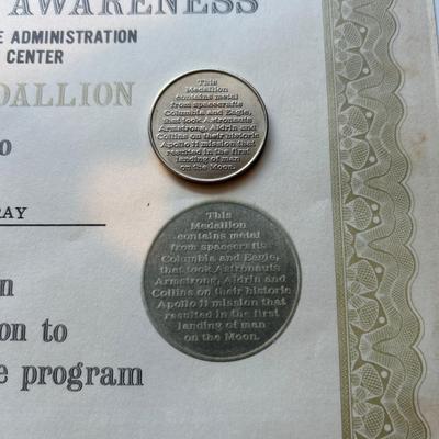 Apollo 11 Medallion