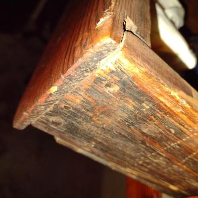 Antique Solid Wood Plantation Table