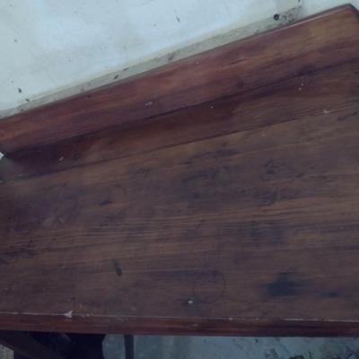 Antique Solid Wood Plantation Table