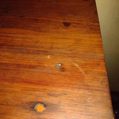 Antique Solid Wood Plantation Table