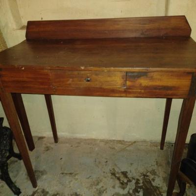 Antique Solid Wood Plantation Table