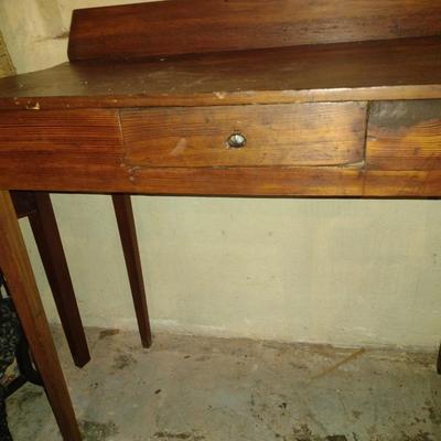 Antique Solid Wood Plantation Table