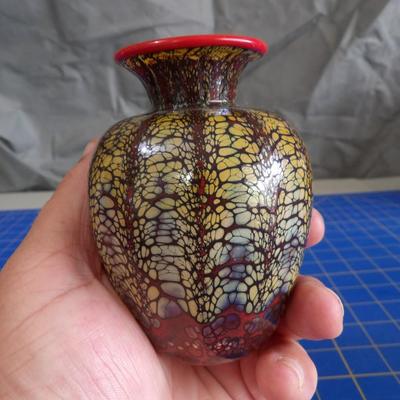 Jon Offutt Glass Vase 4