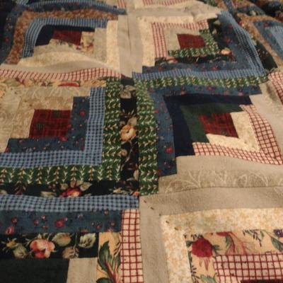 Hand Made Quilt- Approx 70" Square