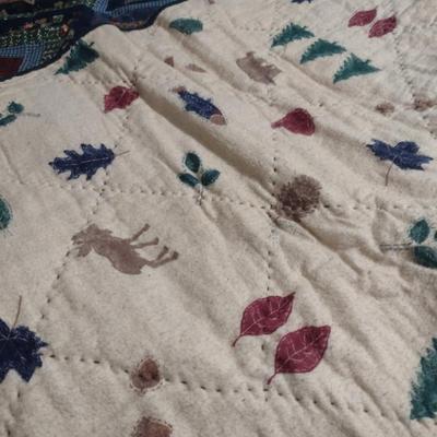 Hand Made Quilt- Approx 70" Square