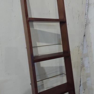 Solid Wood Angle Display Ladder