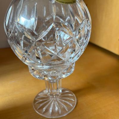 Sl58- Luminary cut-out orb, crystal & trinket box