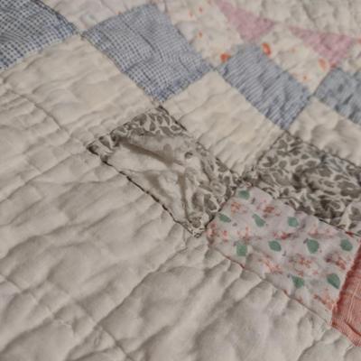 Hand Made Quilt- Approx 63" x 75"