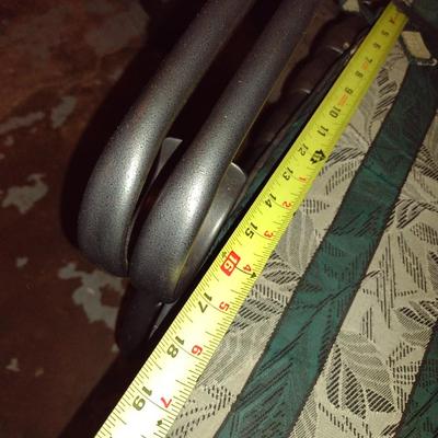 Metal Frame Patio Swivel Rocker with Cushions