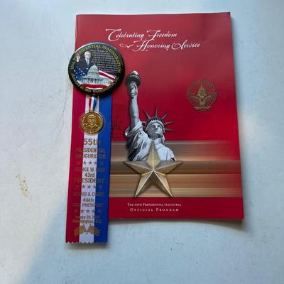 55th presidential inauguration medal