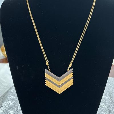 Madewell adjustable 20 inch two-tone necklace