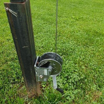 Purple Martin Pole System for Bird House Gourds