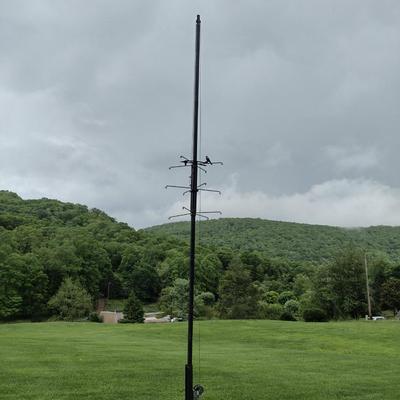 Purple Martin Pole System for Bird House Gourds