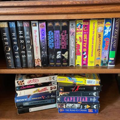 L63- VHS TAPES