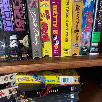 L63- VHS TAPES