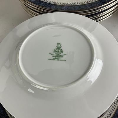 Lot 1053 Set of Royal Doulton Sherbrooke Fine Bone China 53 Pieces