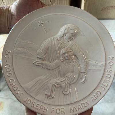 Frankhoma Christmas plates