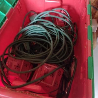 Christmas Decor- Artificial Tree and Lights