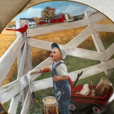 Frankhoma & YFC decorative plates