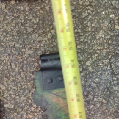 Pair of Hand Painted Crosscut Saws