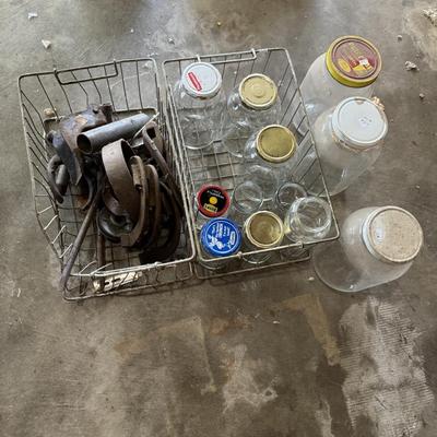 Misc jars & metal