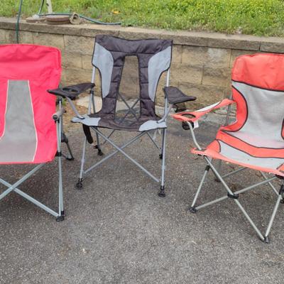 Collection of Folding Outdoor/Sports Chairs
