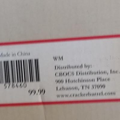 Collection of Cracker Barrel Christmas Home Decor