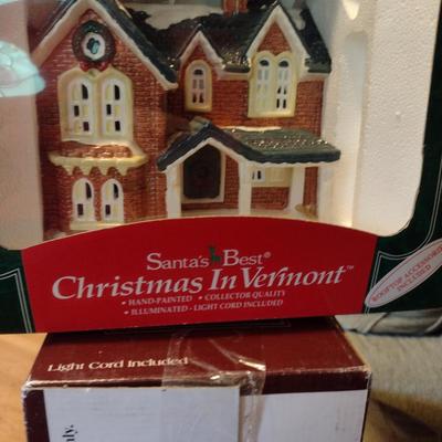 Collection of Christmas Decor- Four Village Houses (#2)