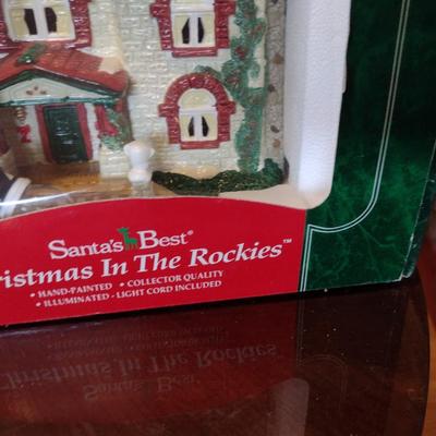 Collection of Christmas Decor- Four Village Houses (#2)