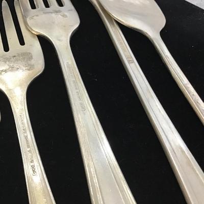 Vintage Silver Plated Garden Cutlery