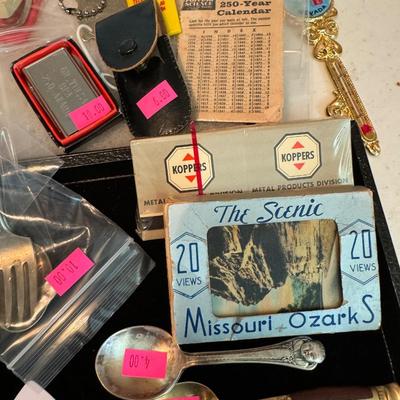 Misc, Belt buckles, pins