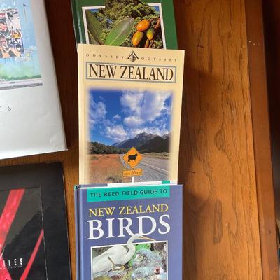 L80- Beatles Anthology & New Zealand books with X-Files pic