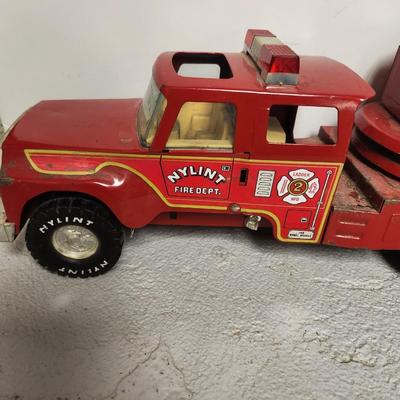 Toy firetruck