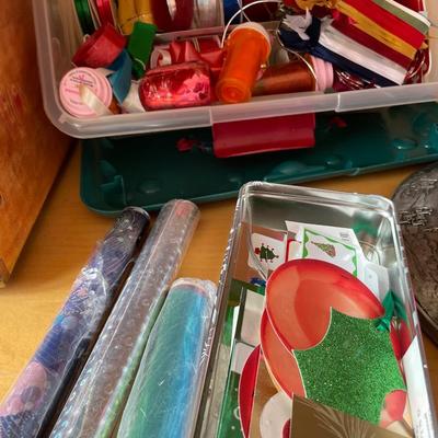 C4- Advent wreath by Concordia, ribbons, contact paper