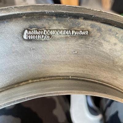 C4- Advent wreath by Concordia, ribbons, contact paper