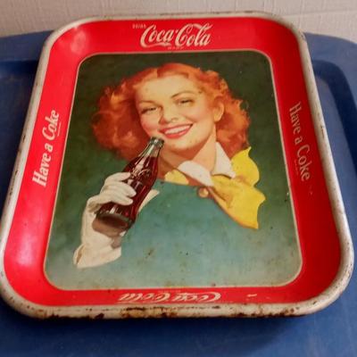 LOT 119 OLD COCA COLA TRAY