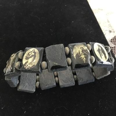 Vintage Religious Bracelet