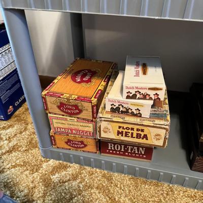 Vintage cigar boxes