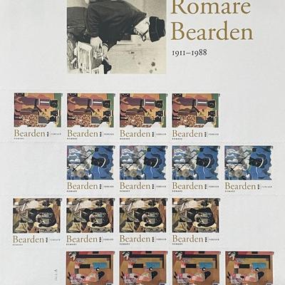 2011 Romare Bearden stamp set of 16 